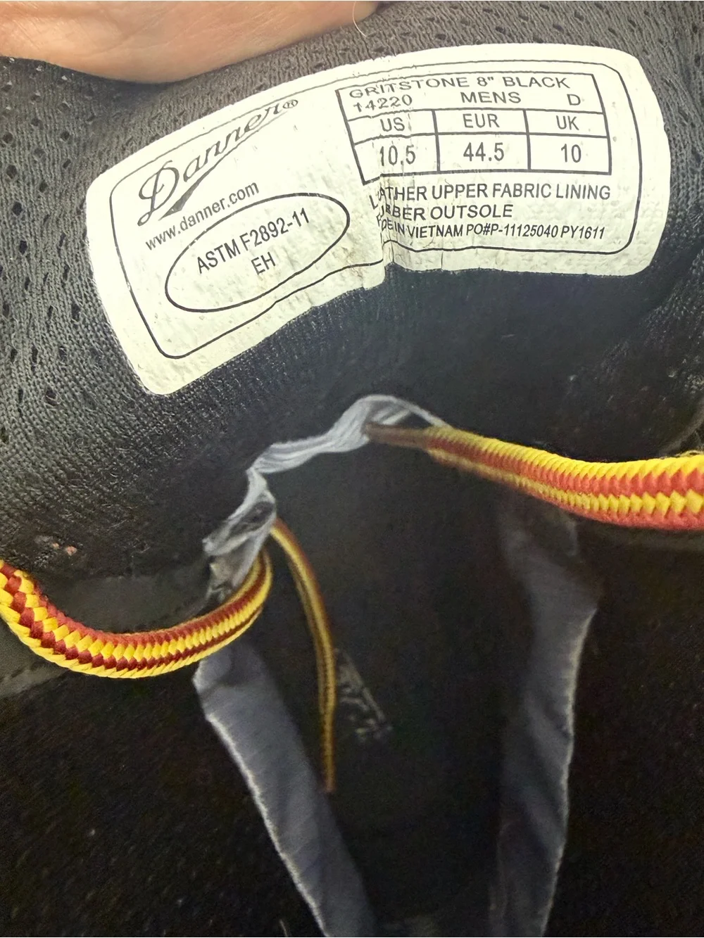 Danner leather steel